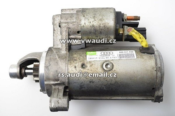 059 911 220 Startér 059911220 VALEO TS22E45  Audi A6 C7 2012 3.0 TDI