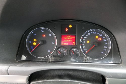 1T0 920 863 AX Přístroj sdruž. na palub.desce VW CADDY  2K 2006 07