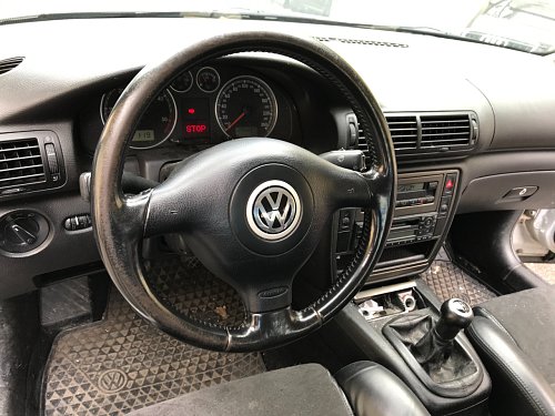 TŘÍRAMENNÝ kožený sportovní volant  VW Passat B5,5 2001 GOLF 4 IV