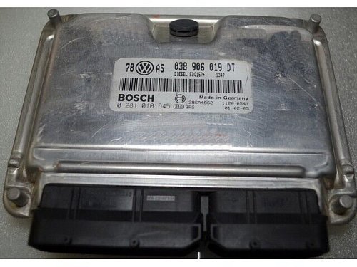 VW Passat TDI 1.9 AVF 038906019DT motorová řídící jednotoka ECU   EDC15P+ Motorsteuergerät  0281010545 BOSCH