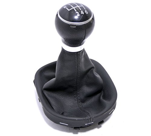 VW Touran 1T řadicí páka 6rychlostní KŮŽE Chrom 1T0711113AC XAS