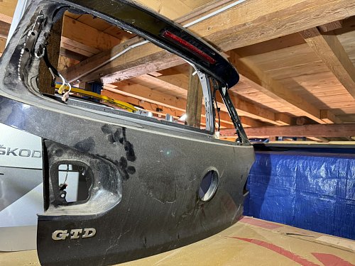 VÍKO dveře zavazadlového prostoru Golf 6 VI GTD GTI