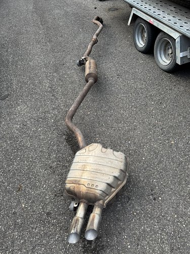 výfuk kompletní Audi A4 2,0 TDI CAG CAGA 2.0 TDI 105KW 143PS 8K0 253 409 AA . 8K0 253 609 G