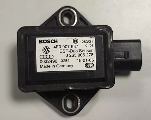 Bosch 0 265 005 278  Audi VW ESP senzor 4F0907637 Duo senzor