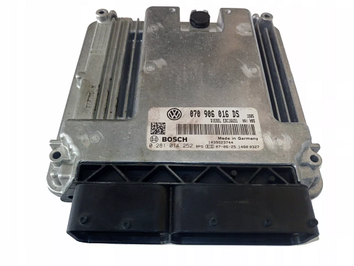 070 906 016 DS /  070 906 016 EC . EDC16U31 . 0281014252 Bosch ridici jednotka vznetov.motoru VW T5 Transporter 2008 96 kW  TDI BNZ