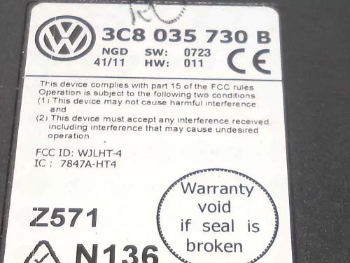 Jednotka bluetooth, Škoda, Volkswagen.
