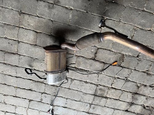 DPF filtr pevných částic katalyzátor 1.6TDI CAYB CAYC VW Touran 1T3 5N0