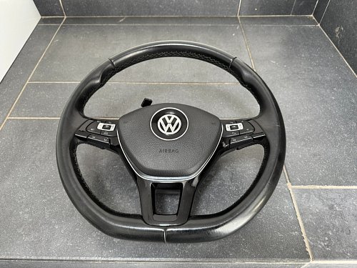 Multifunkční kožený volant s funkcí Cruise/ACC pro Passat B8 3G Tiguan Touran Multivan T5 T6 T6,1