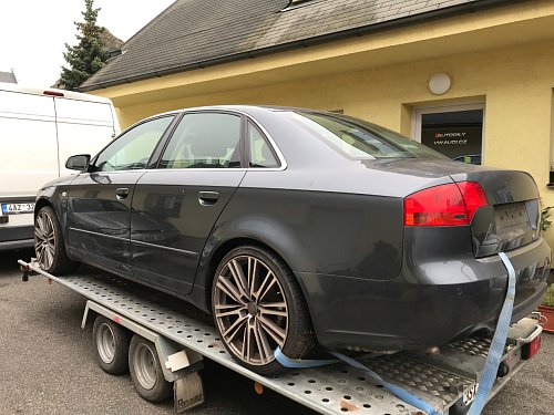 Audi A4 2,0 A4 sedan 2005 06 07 08   8E5 809 839 A vyrezovy dil - bocni ram steny vlevo vzadu 1 limuzina