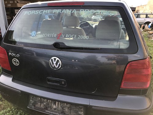 6N0 845 051 AA zadni sklo zelena VW POLO 6N 2001