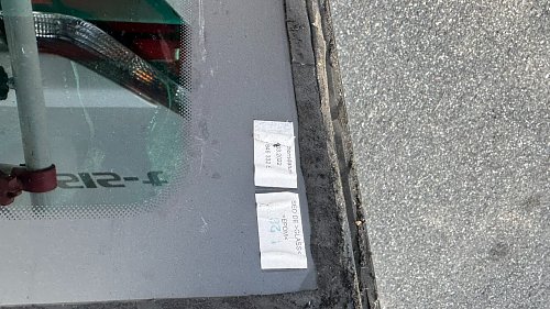 VW TRANSPORTER T5/T6, karosářské (boční) okno, zelené, pravé, zadní.