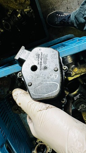 03L 128 063 ADV100 VALEO  Škrící klapka VW AUDI Těleso hrdlo sání