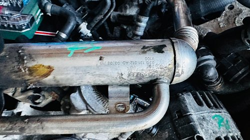 EGR VENTIL + CHLADIČ pro AUDI A3 SEAT ŠKODA VW GOLF 5 PASSAT TOURAN 1.9 2.0 TDI