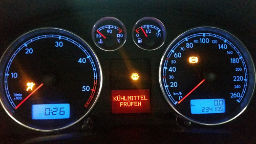 3B0 920 829 AX Přístroj sdruž. na palub.desce 260KM/H  VW PASSAT 2003 TDI